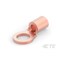 Te Connectivity Ring Terminal, #6 Stud Size, 16 AWG, Bare Insulated 34105-3 - alternate 1